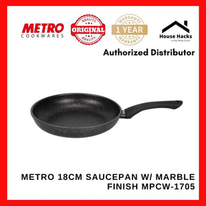 Metro 18CM Saucepan w/ Marble Finish MPCW-1705