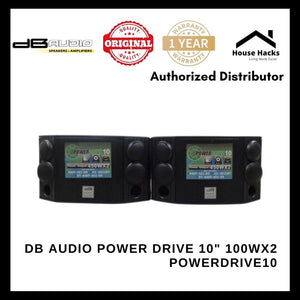 DB Audio Power Drive 10" 100Wx2 POWERDRIVE10