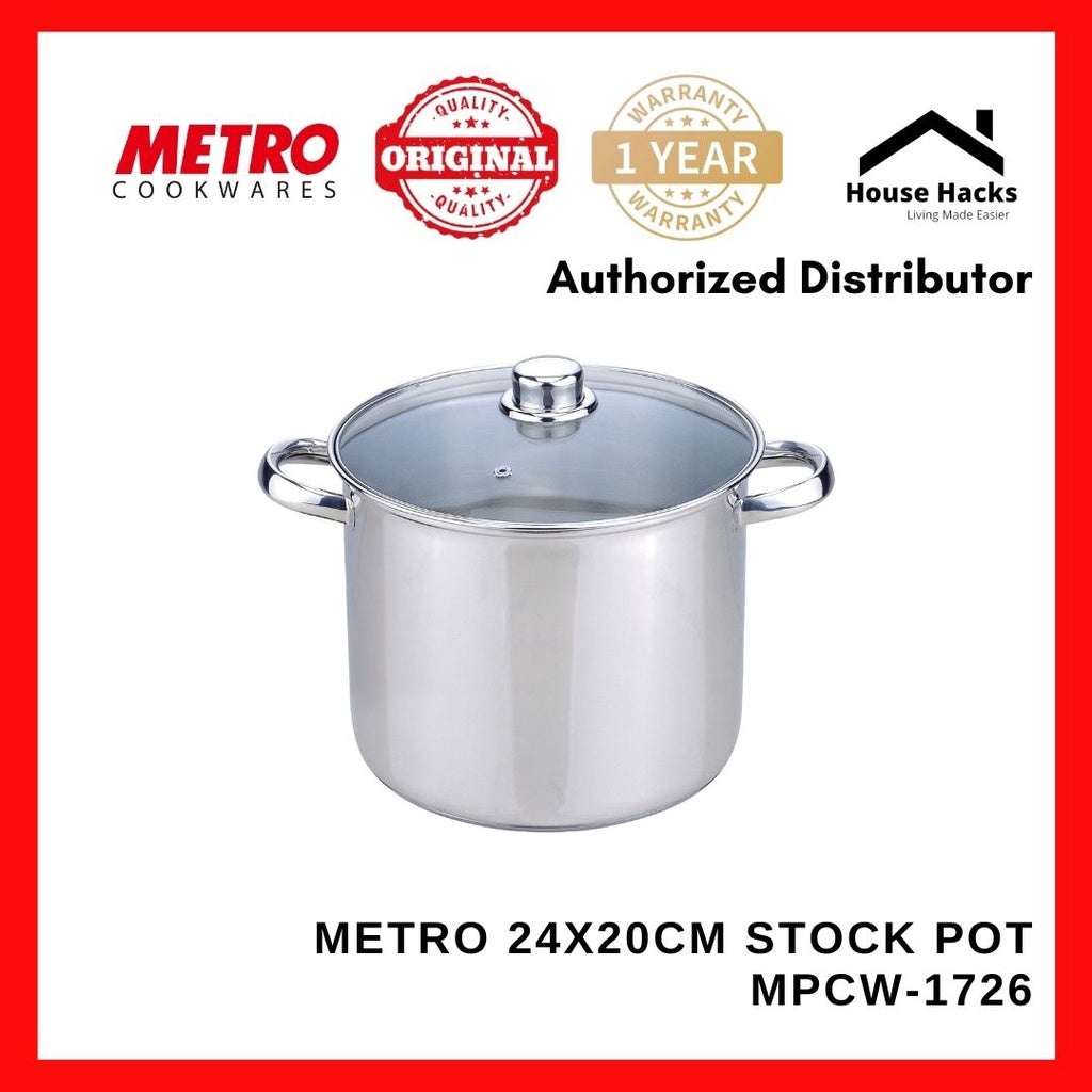 Metro 24X20CM Stock Pot MPCW-1726