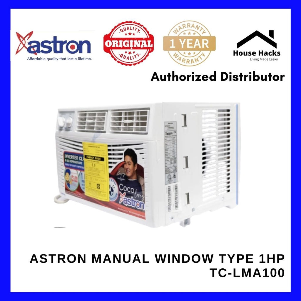 Astron Manual Window Type 1HP TC-LMA100