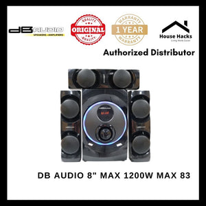 DB Audio 8" Max 1200W MAX 83