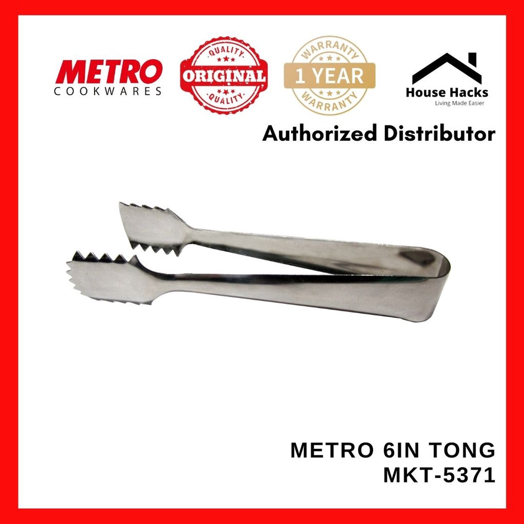 Metro 6in Tong MKT-5371