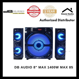 DB Audio 8" Max 1400W MAX 85