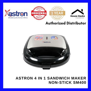 Astron 4 in 1 Sandwich Maker Non-stick SM400