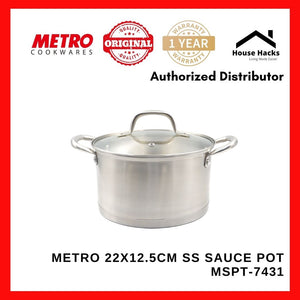 Metro 22X12.5CM SS Sauce Pot MSPT-7431