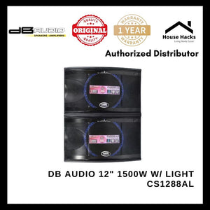 DB Audio 12" 1500W w/ Light CS1288AL