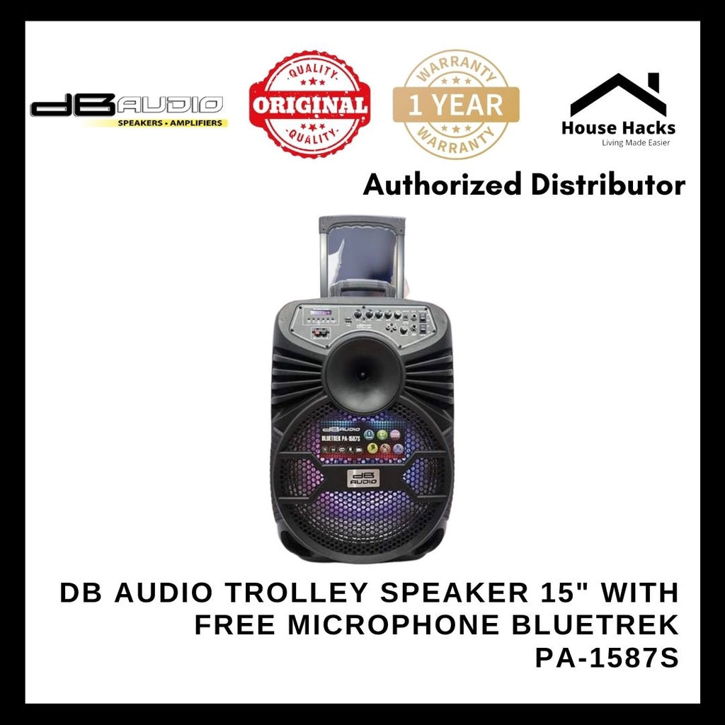 Db audio best sale trolley speaker