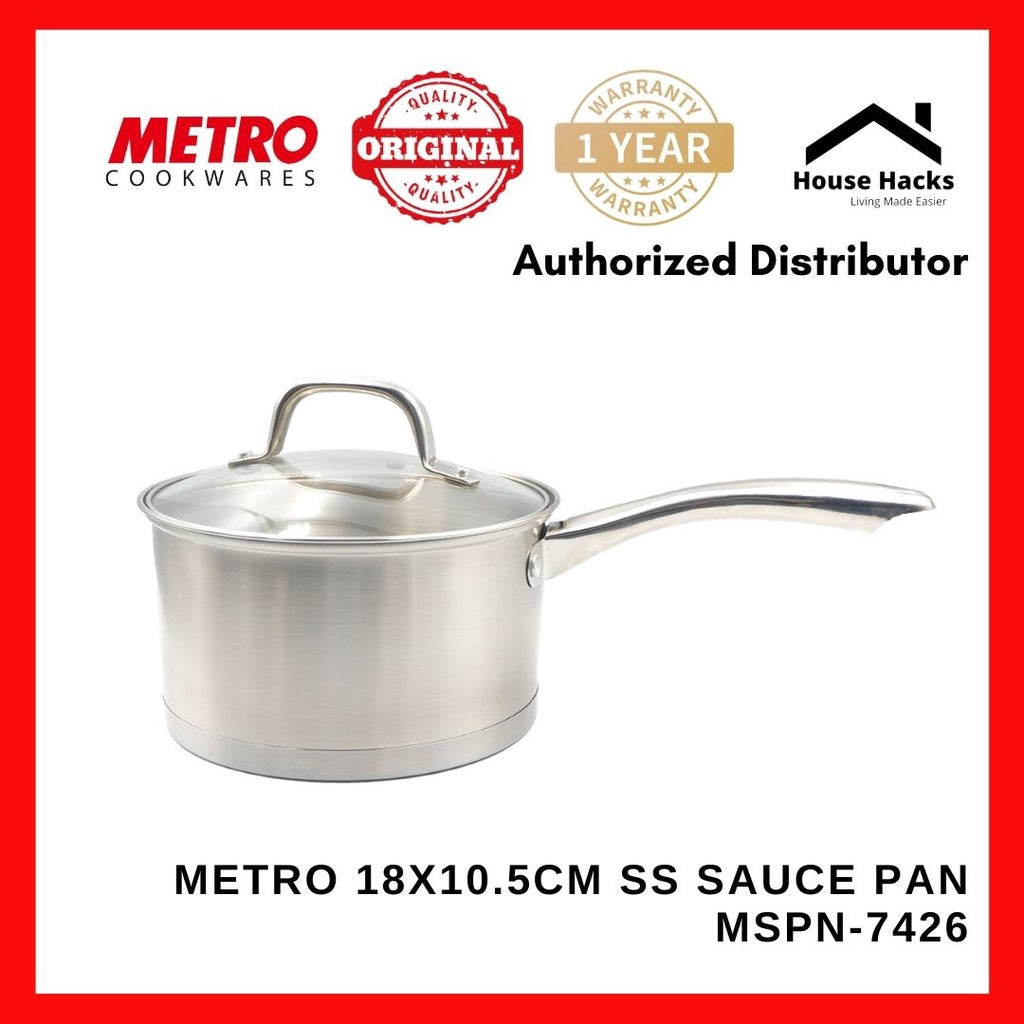 Metro 18X10.5CM SS Sauce Pan MSPN-7426