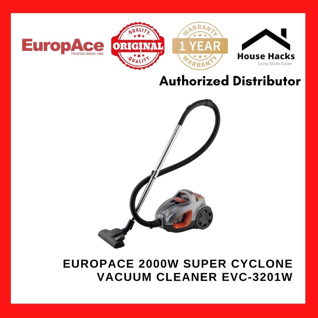 Europace 2000W Super Cyclone Vacuum Cleaner EVC-3201W