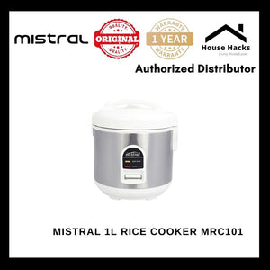 Mistral 1L Rice Cooker MRC101