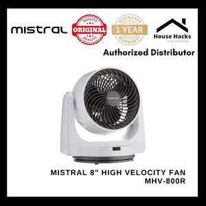 Mistral 8" High Velocity Fan MHV-800R