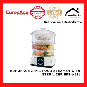Europace 2-in-1 Food Steamer with Sterilizer EFS-A121